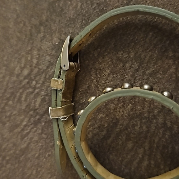 3/$30 Vintage TokyoBay Leather Studded Wrap Watch - Picture 7 of 7